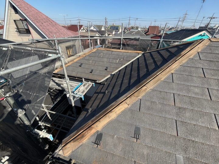 屋根板金解体工事