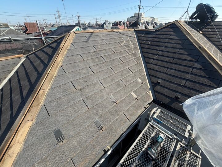 屋根板金解体工事