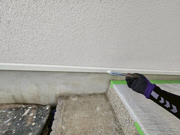 水切り上塗り工事