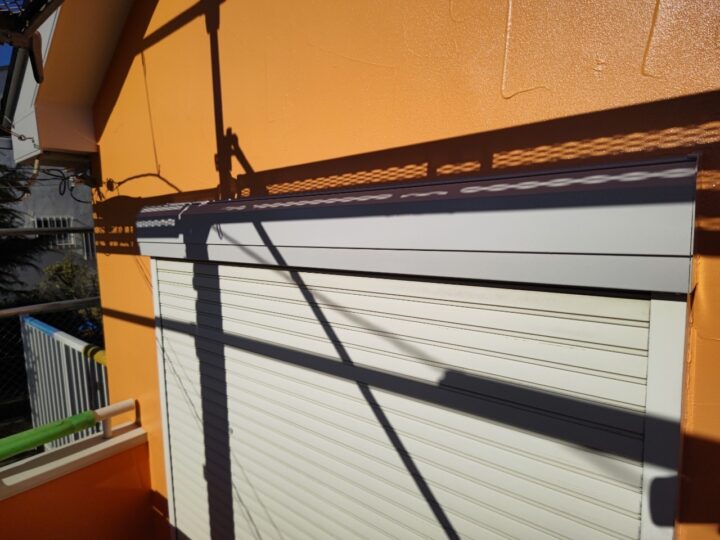 シャッタ－ボックス完了全景