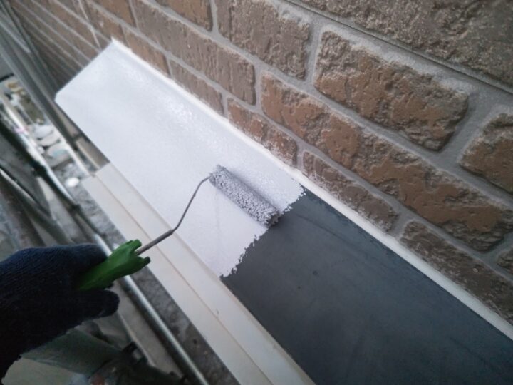 霧除け下塗り工事