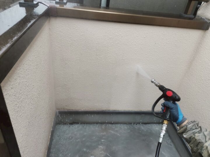 外壁高圧洗浄工事