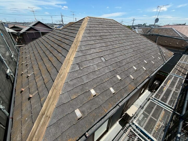 屋根板金解体工事