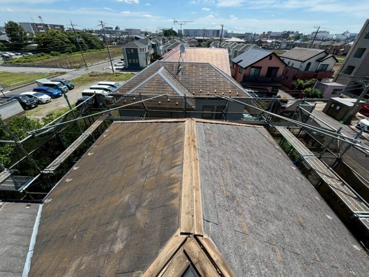 屋根板金解体工事