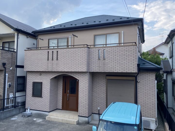 屋根 アイジ-工業・ス-パ-ガルテクト 外壁 SK化研・エスケ-プレミアムシリコン🙆♂️