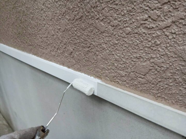 水切り下塗り工事