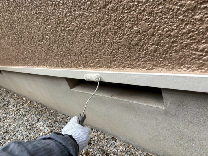 水切り上塗り工事