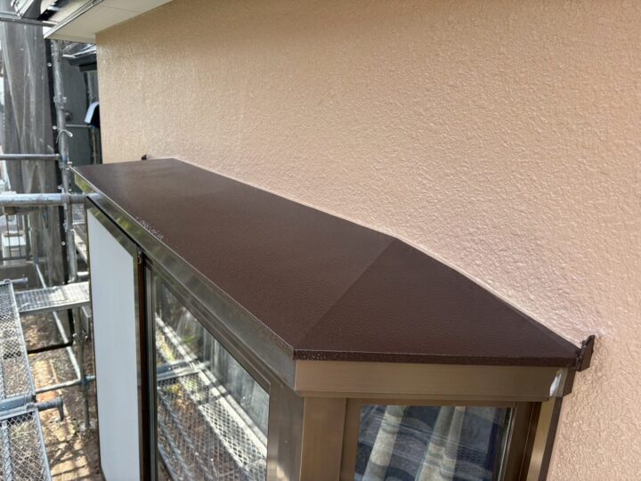 霧除け完了全景