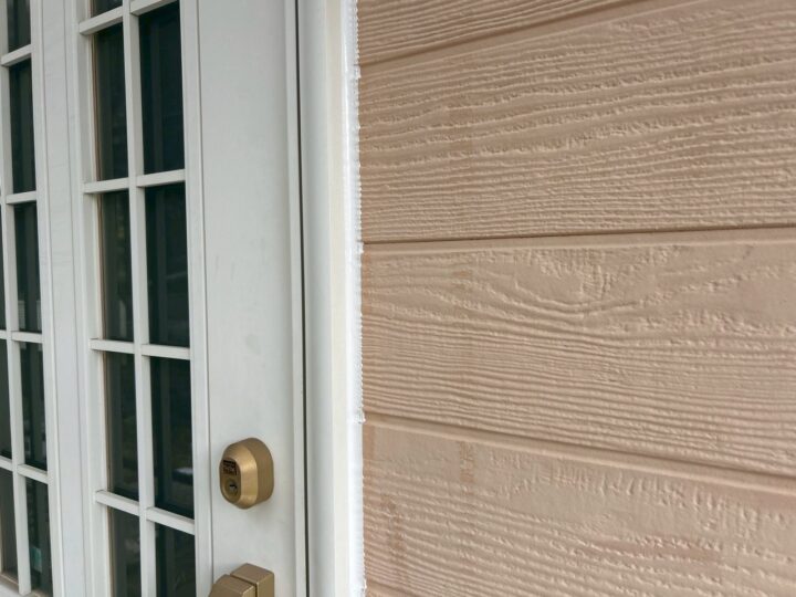 開口部廻りシ－リング完了全景