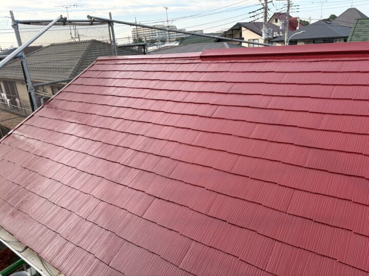屋根完了全景