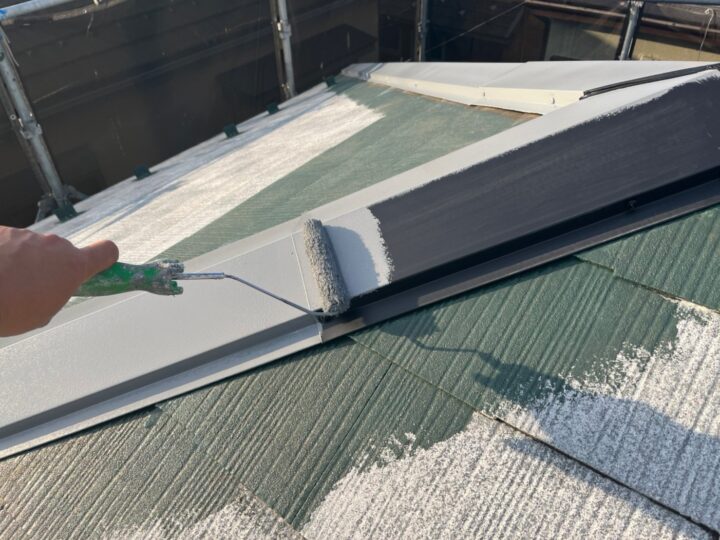 板金下塗り工事