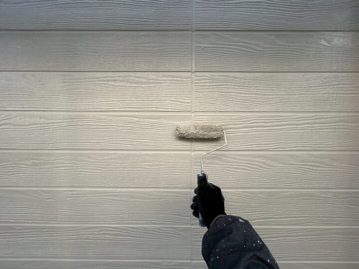 外壁上塗り工事