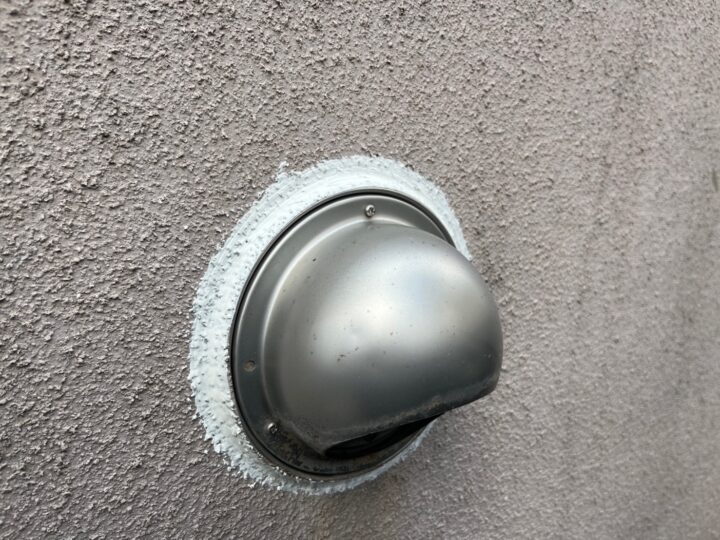 設備廻りシーリング施工後