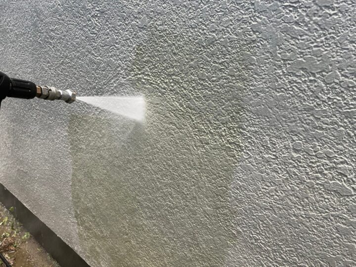 外壁高圧洗浄工事