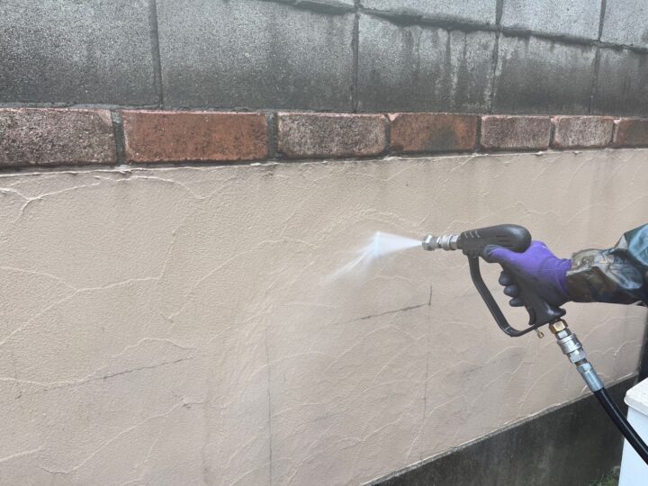 外構高圧洗浄工事
