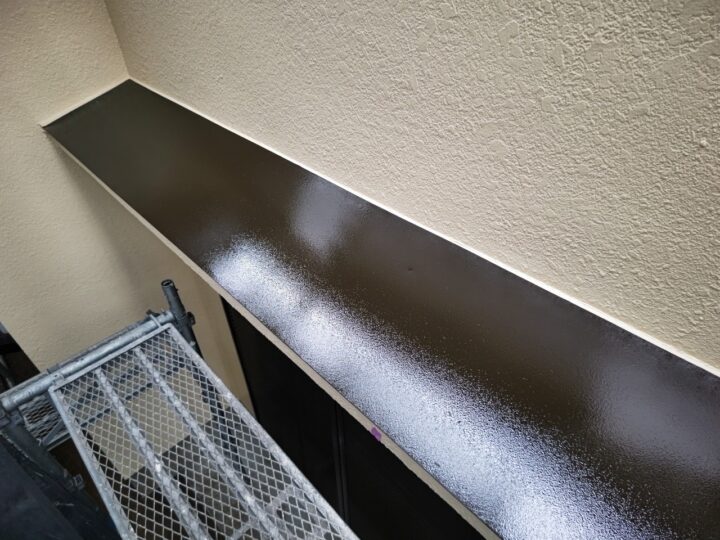 霧除け完了全景