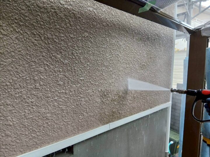 外壁高圧洗浄工事