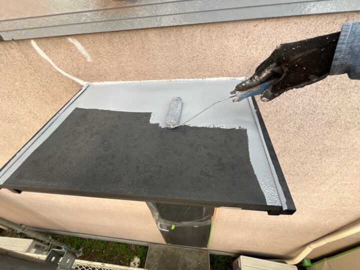 霧除け下塗り工事