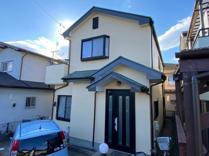 日本ペイント・グランセラシリ－ズ 屋根板金・破風板板金工事🙆‍♂️