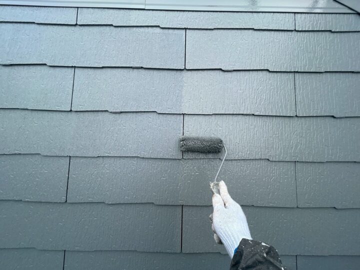 屋根上塗り工事