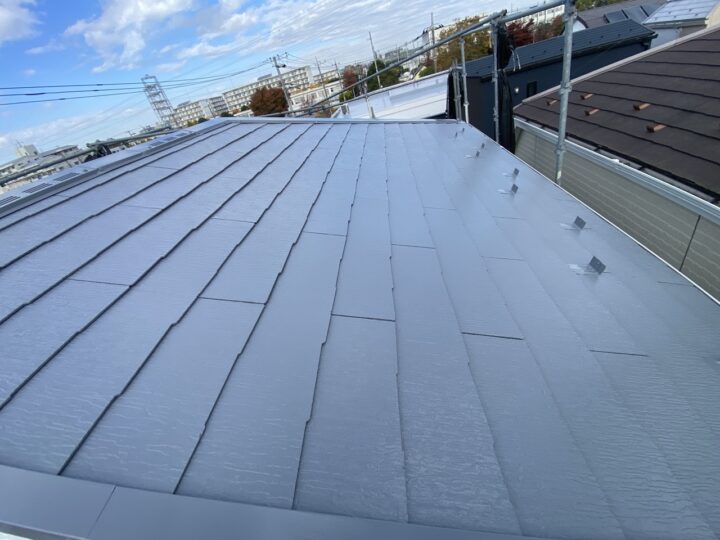 屋根完了全景