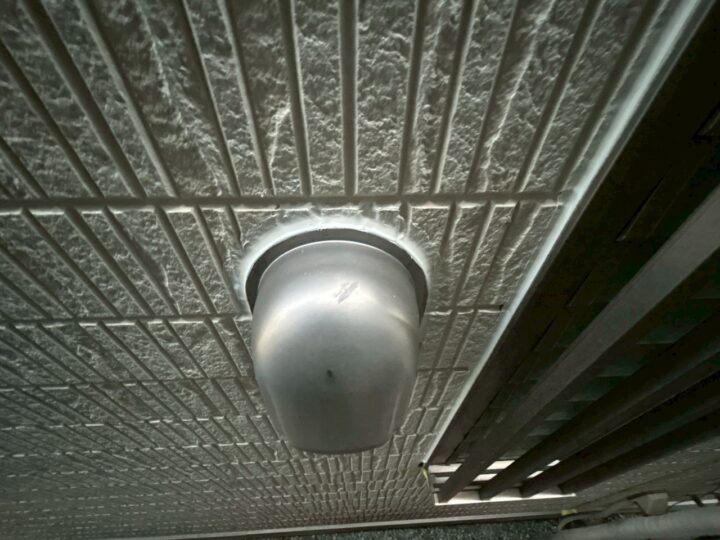 設備廻りシーリング完了全景