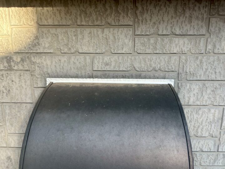 設備廻りシーリング完了全景