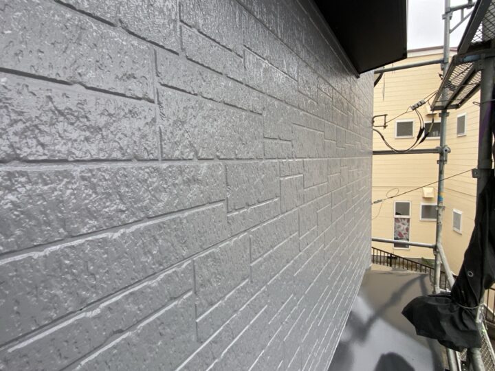 外壁完了全景