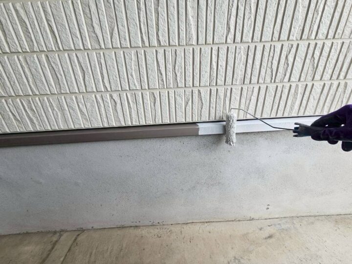 水切り下塗り工事