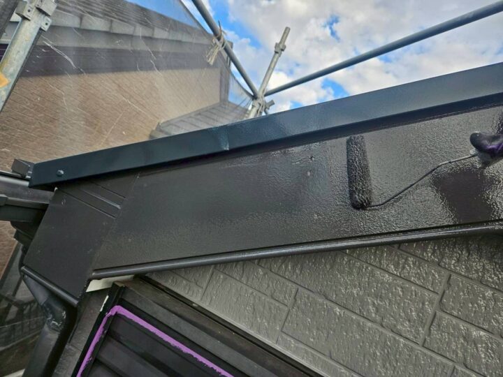 外壁上塗り工事