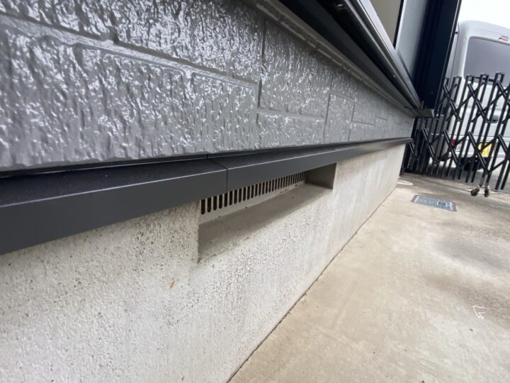 水切り完了全景