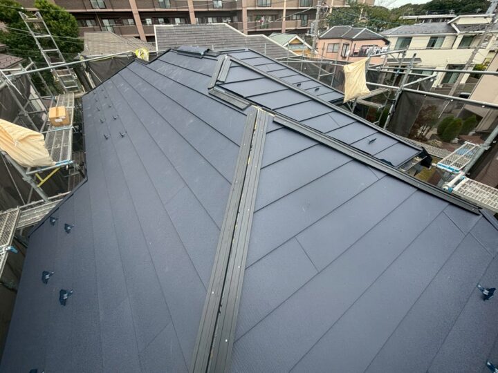 貫板取り付け工事