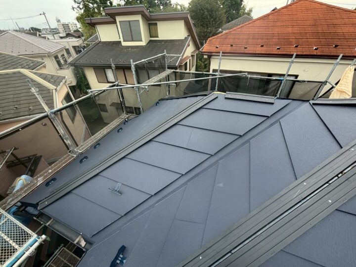 貫板取り付け工事