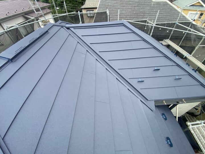 屋根完了全景