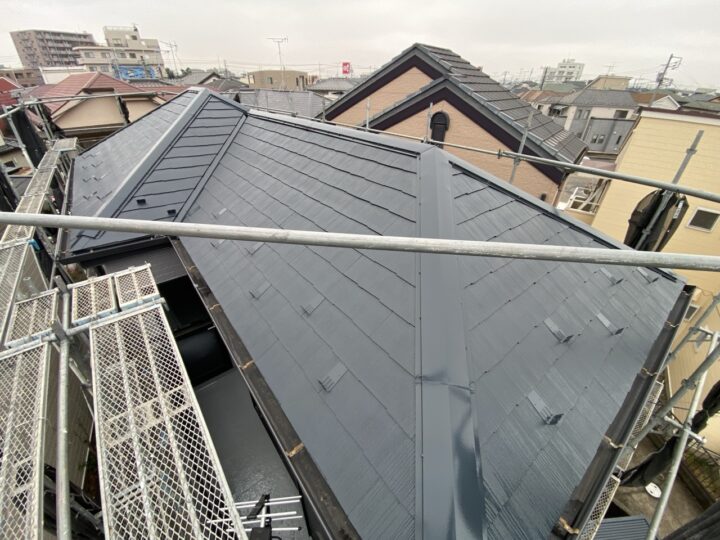屋根完了全景