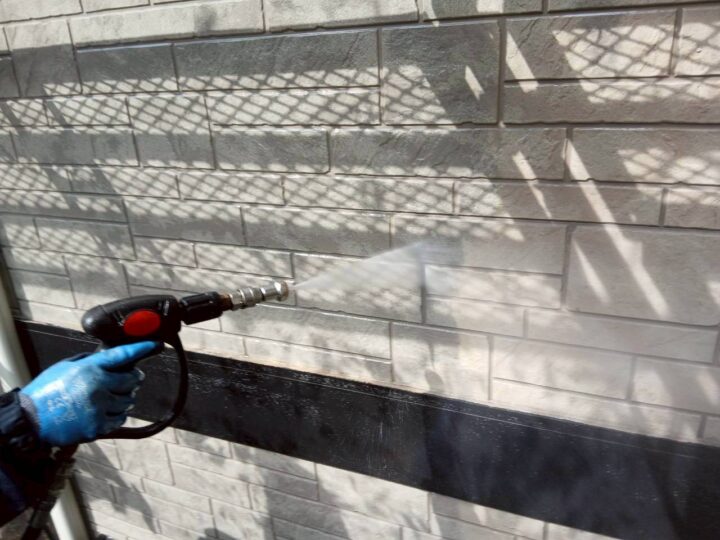 外壁高圧洗浄工事