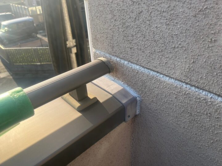 入隅シーリング施工後