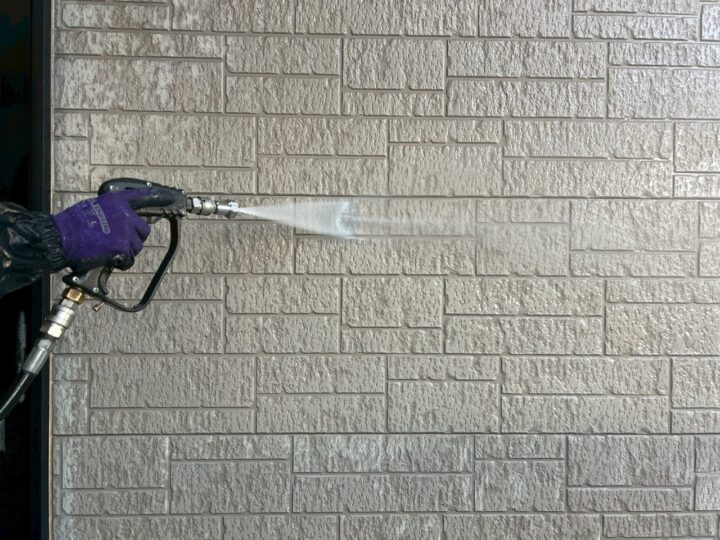 外壁高圧洗浄工事
