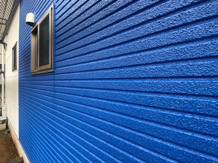 アクセント外壁完了全景