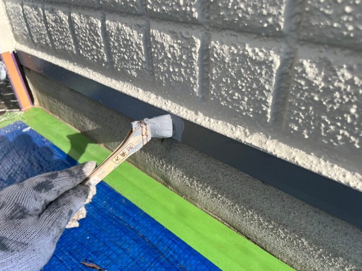 水切り下塗り工事