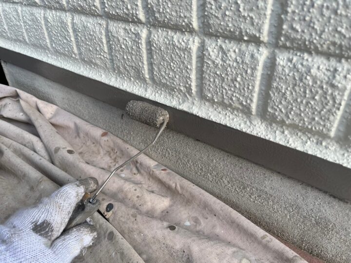 水切り上塗り工事