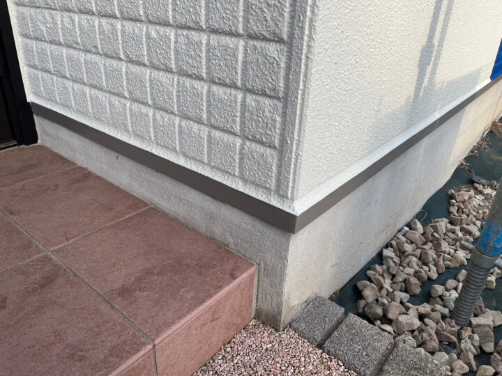 水切り完了全景