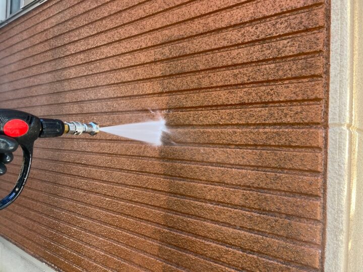 外壁高圧洗浄工事