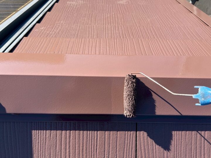 屋根上塗り工事