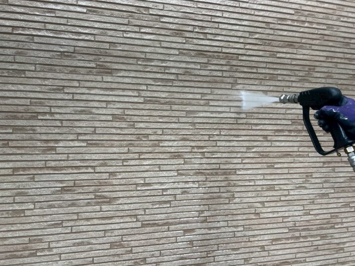 外壁高圧洗浄工事
