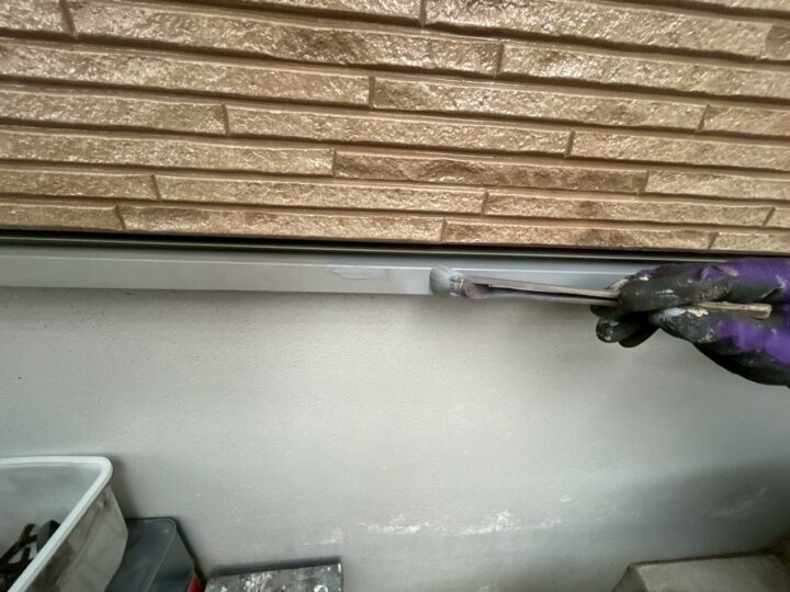 水切り下塗り工事