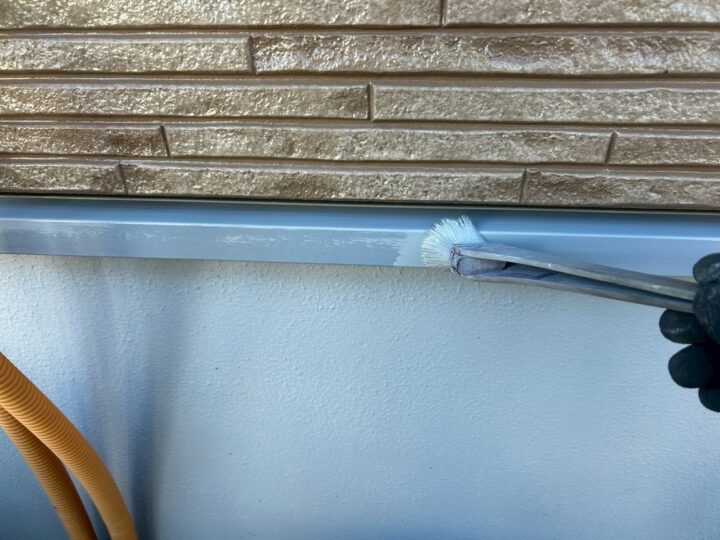 水切り中塗り工事