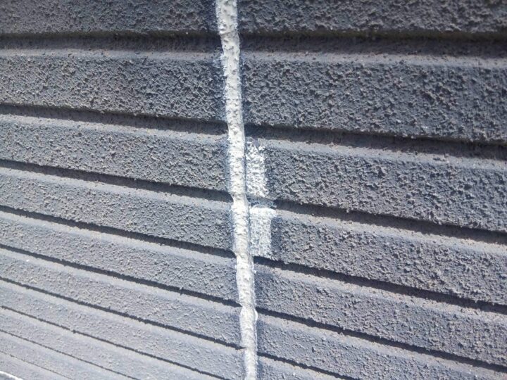 外壁ひび割れ補修施工後