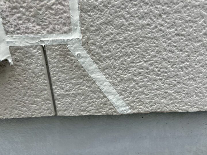 外壁ひび割れ補修施工後