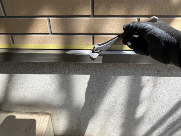 水切り下塗り工事
